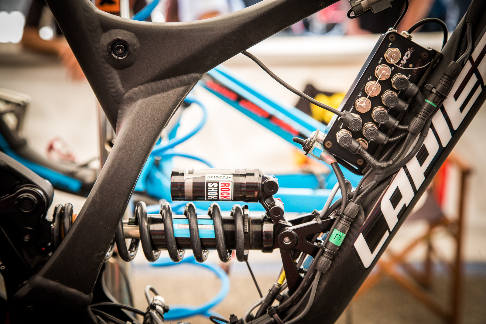 WORLD CUP PIT BITS Lapierre and Jack Suspension Data Acquisition