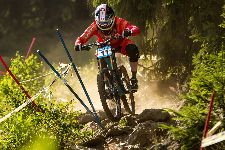 Noel Niedelberger on his way to victory - photo by Thomas Dietze.