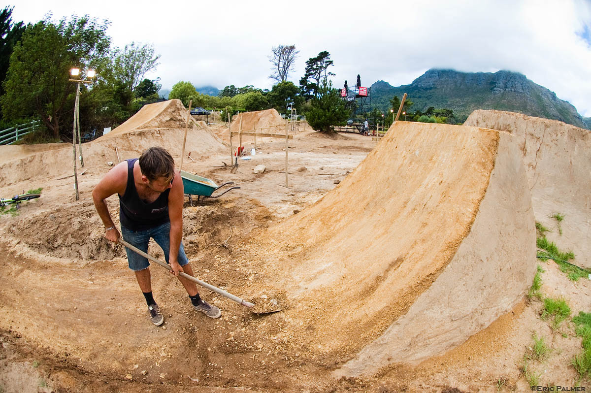 Prepping the trails