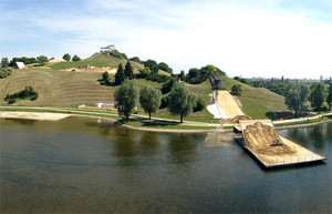 X-Games Munich Slopestyle Course Build