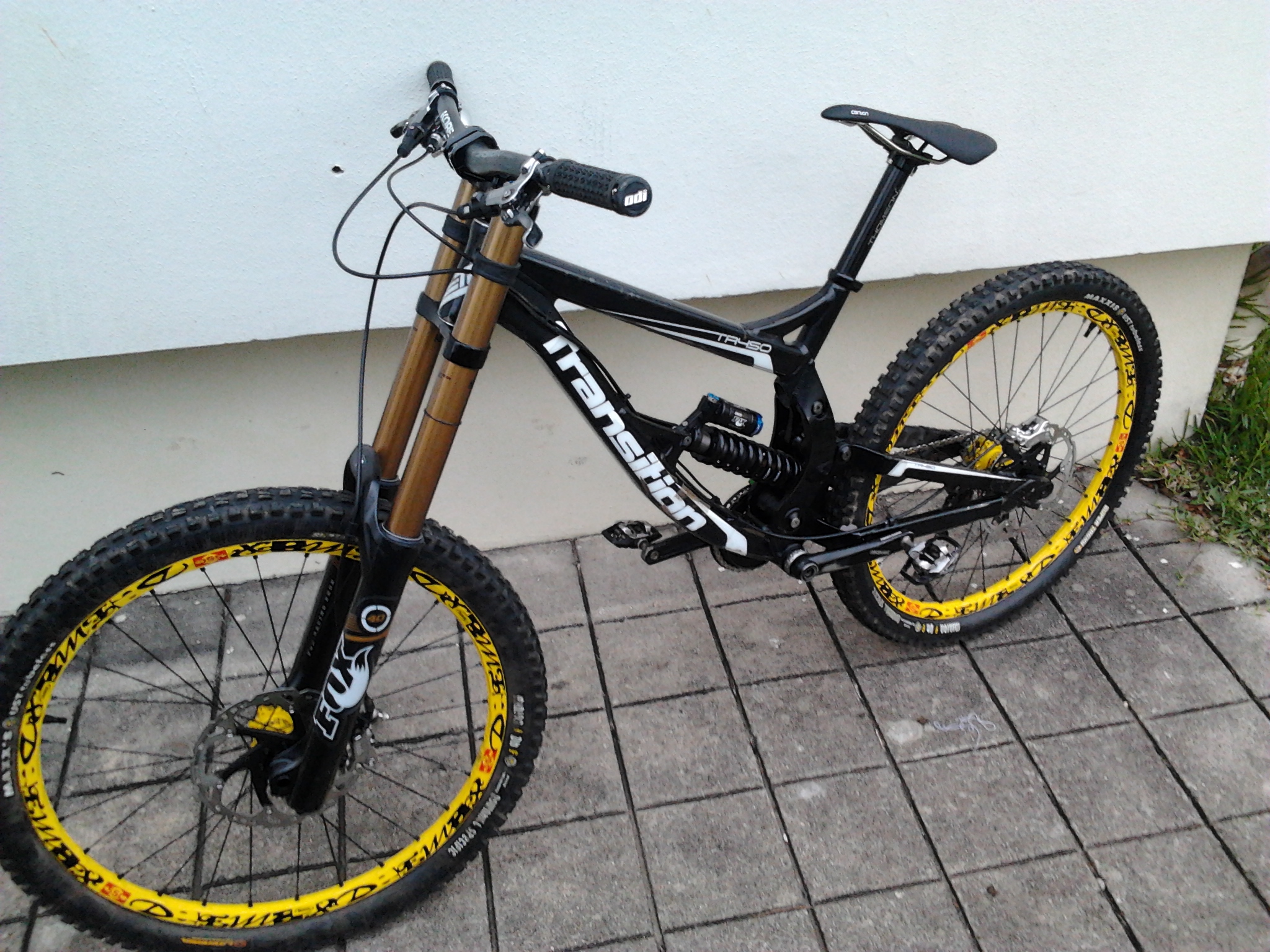 Transition bikes downhill clearance