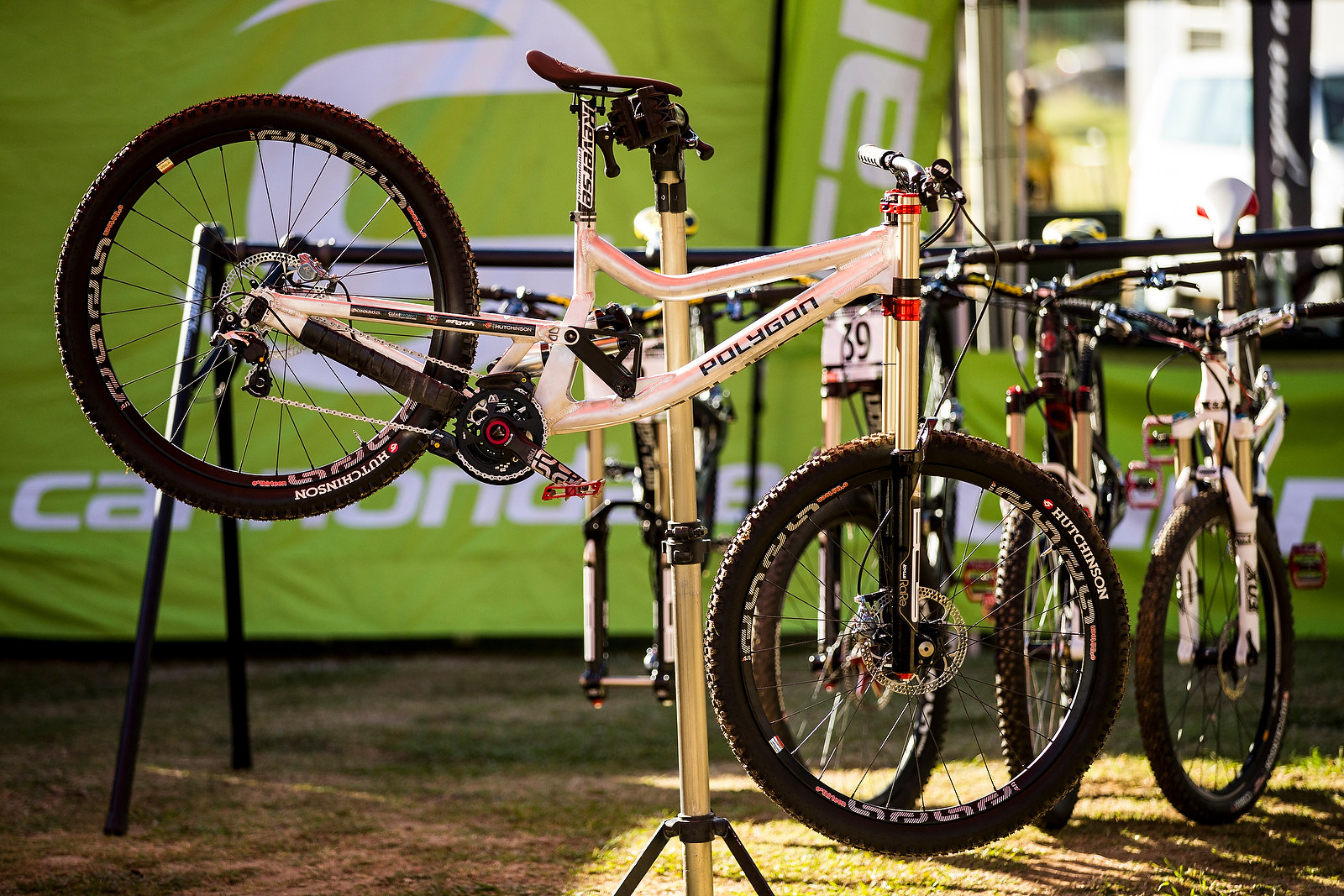 Mick Hannah's Prototype Polygon PMB DH Bike