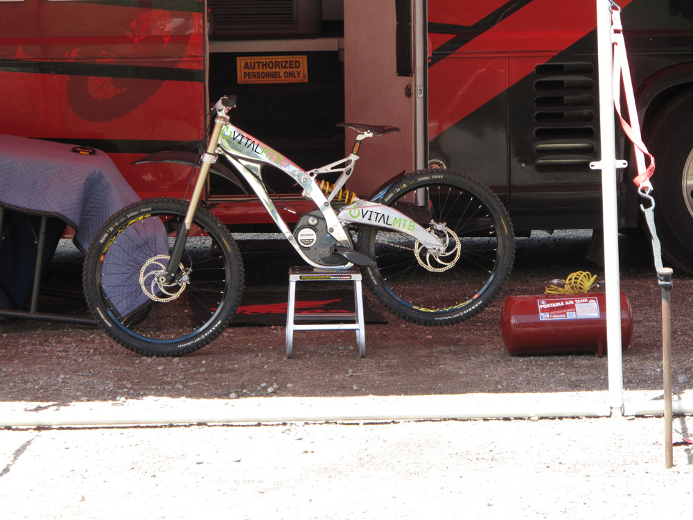 Honda DH Bike at Keystone Yesterday New Honda DH Bike? Mountain