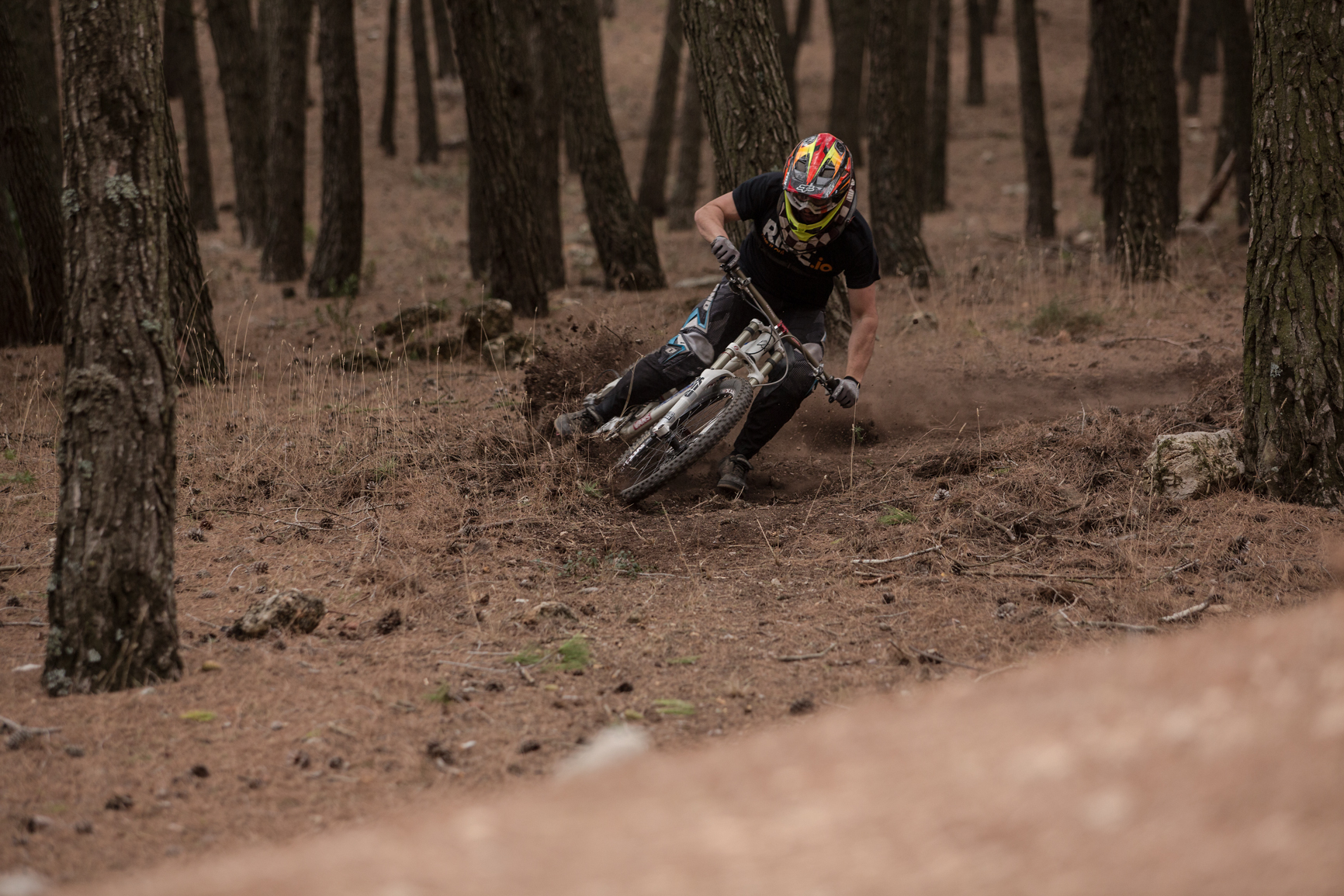 biking in the winter