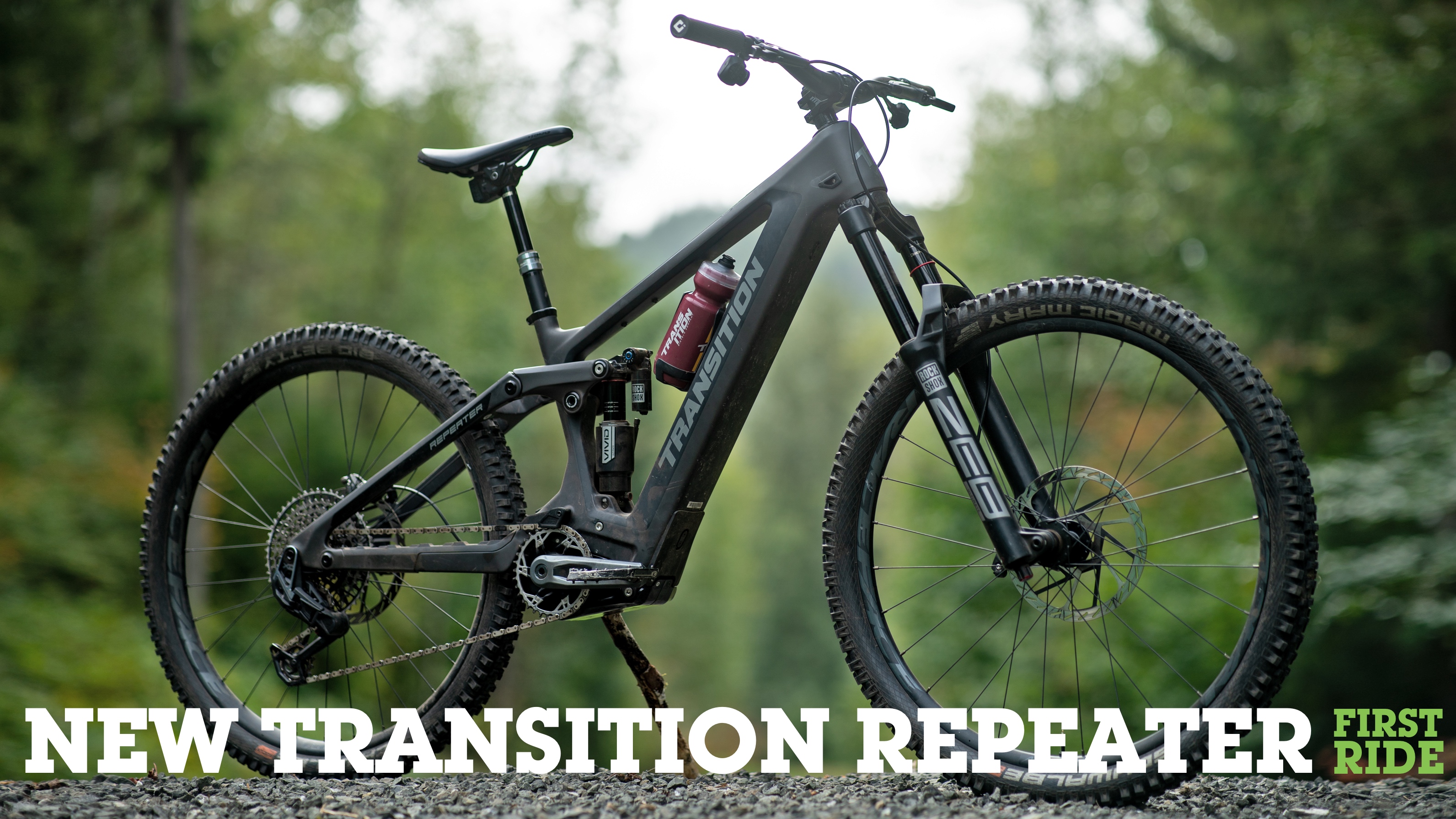 FIRST RIDE - Transition's Repeater Powertrain eMTB