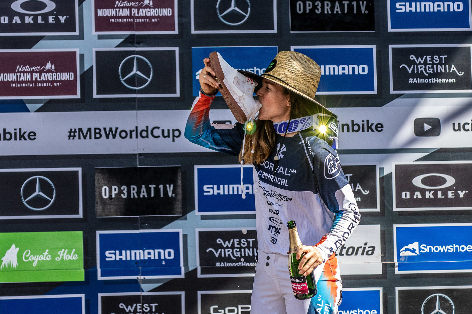 PostRace Interviews Snowshoe World Cup Downhill Mountain Bikes