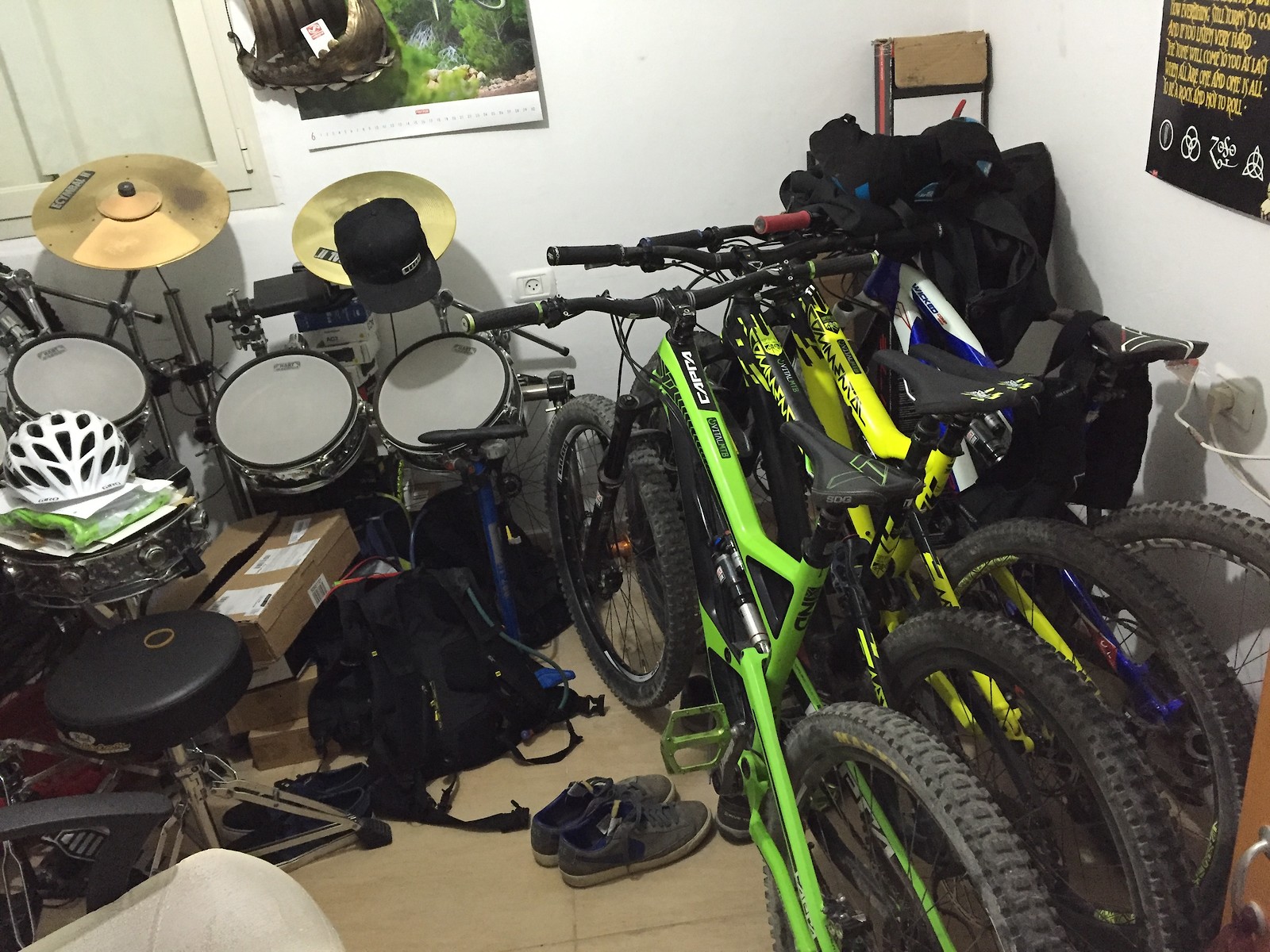 How Do You Guys Store Your Bikes The Hub Mountain Biking