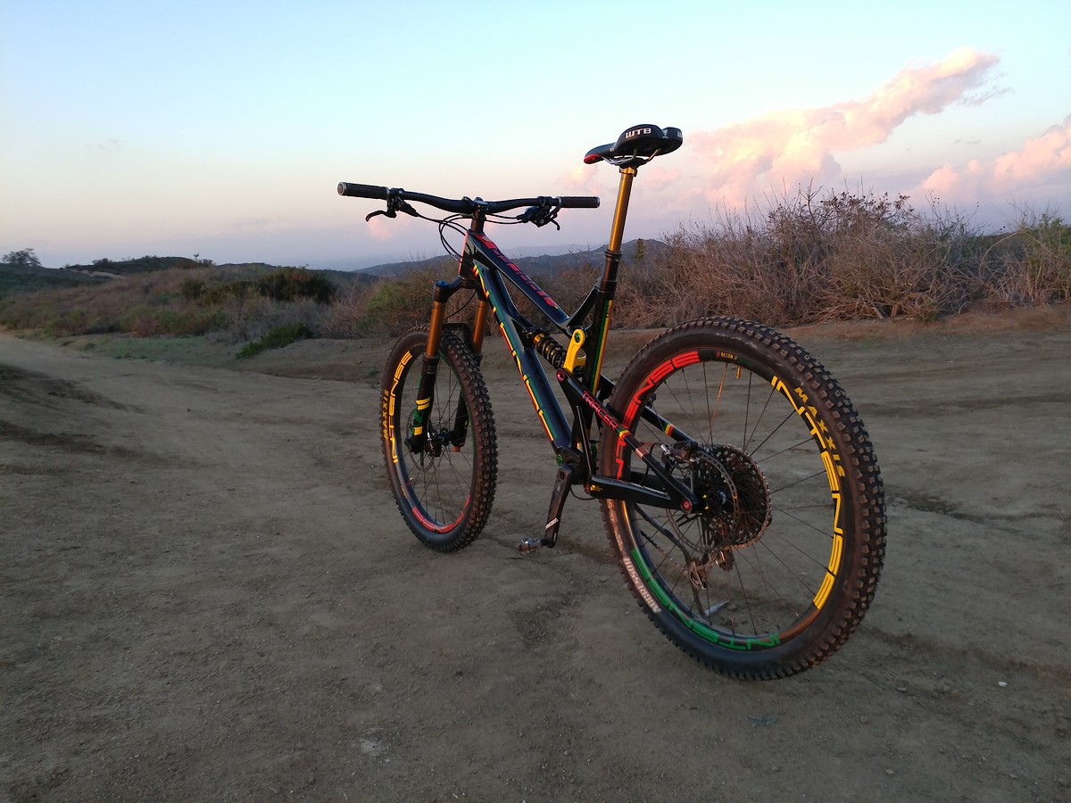 maxxis minion dhf front and rear