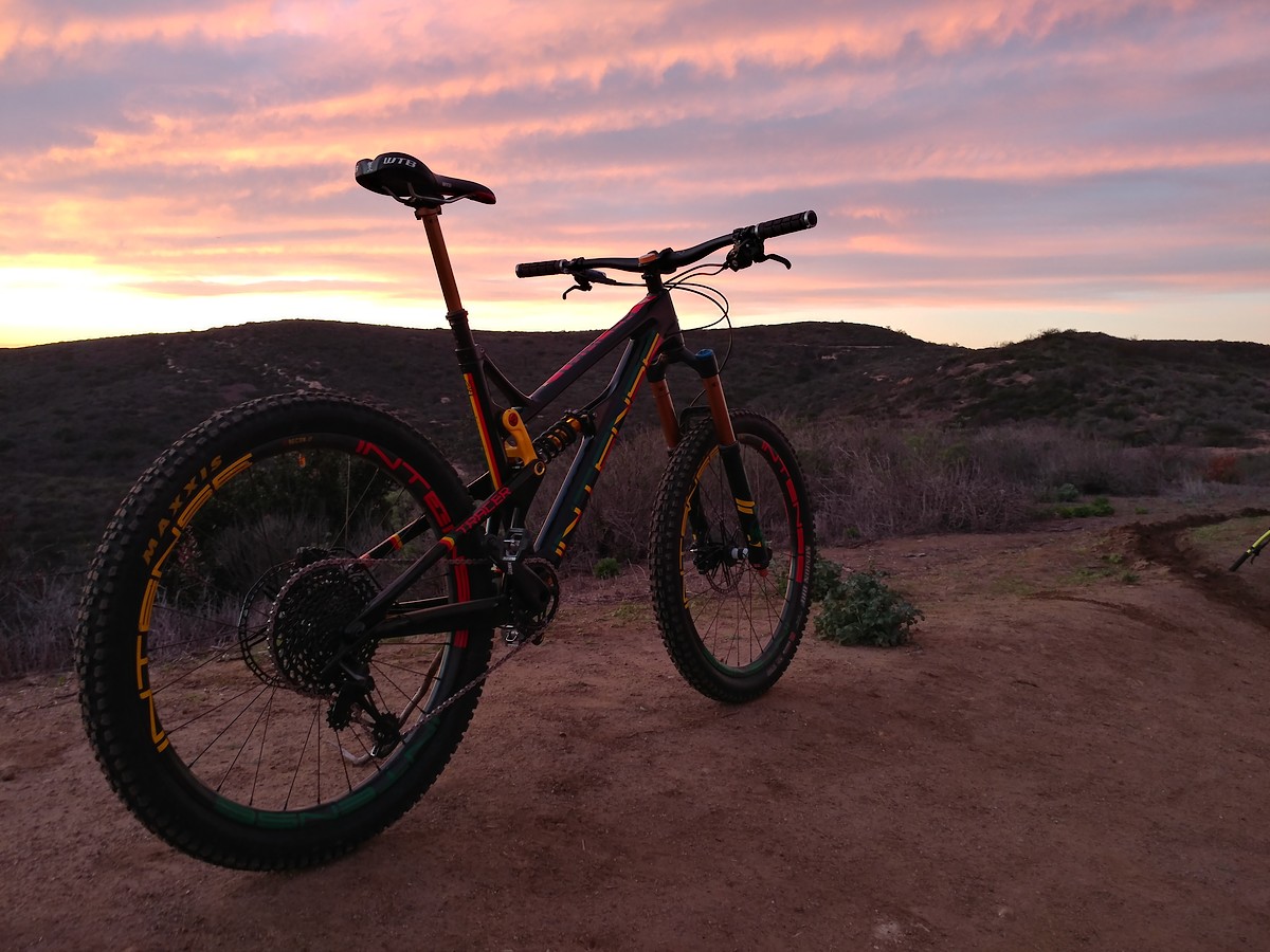 maxxis minion dhf front and rear