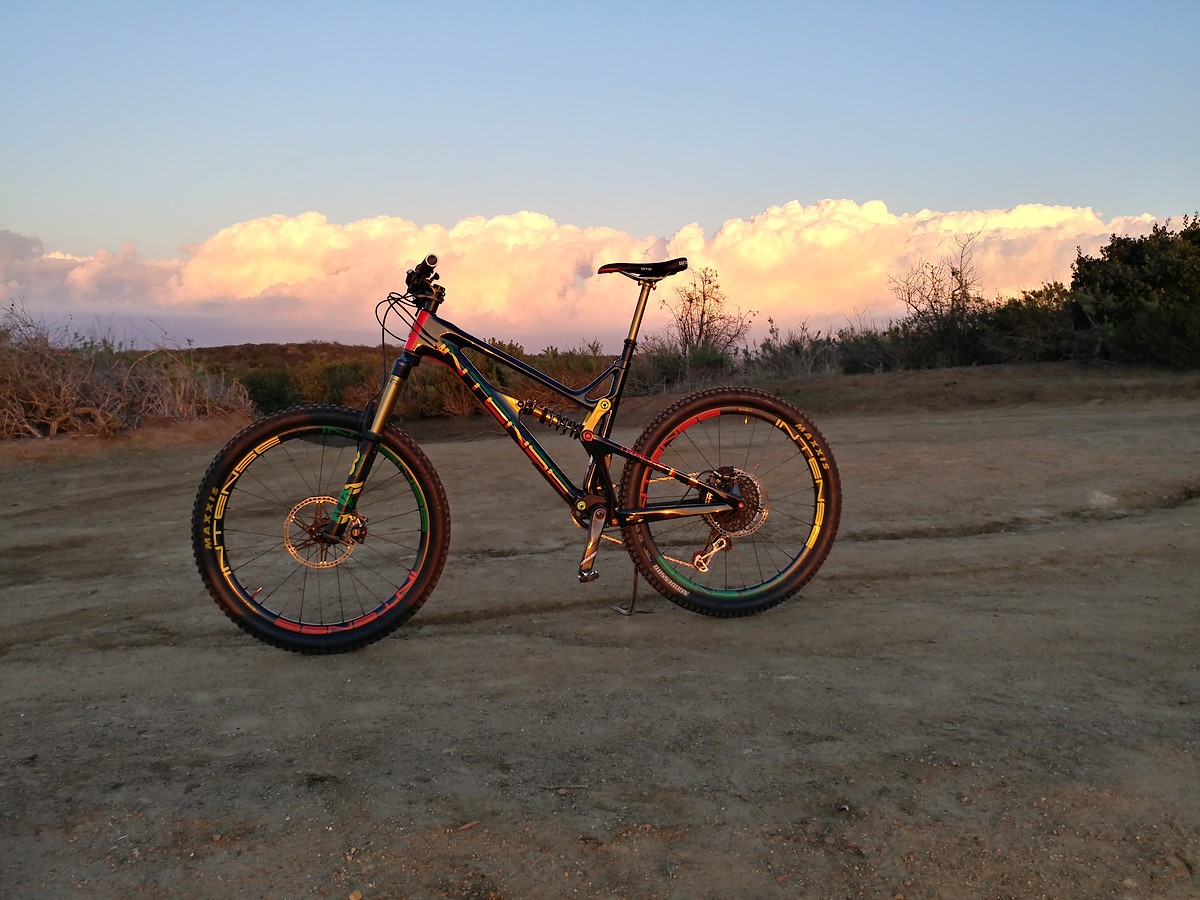 maxxis minion dhf front and rear