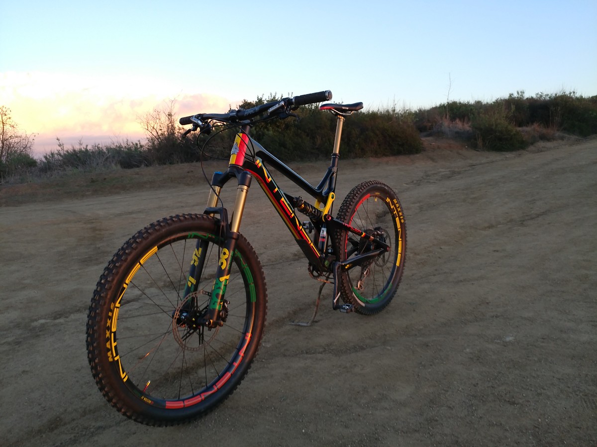 maxxis minion dhf front and rear