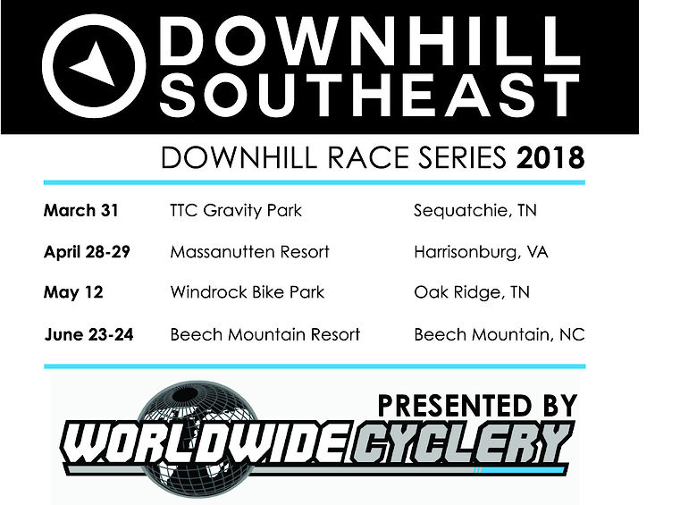 2018 Downhill Southeast Series Schedule Mountain Bikes News Stories