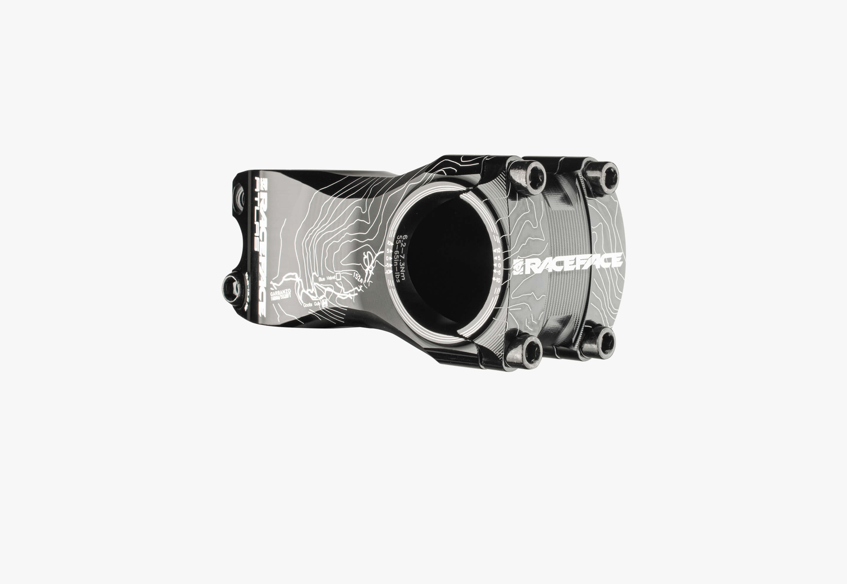 Raceface atlas ハンドル&ステム 35mm RaceFace Atlas 35 Stem - 50mm, 35 Clamp, +/-0, Direct Mount
