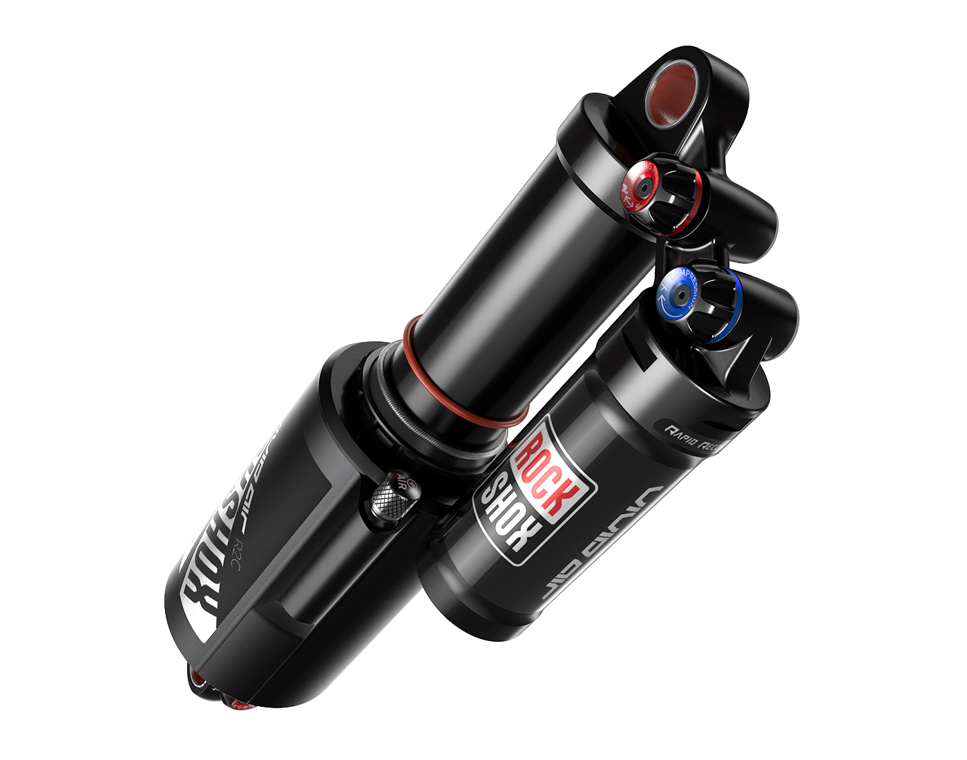 パーツ ROCKSHOX VIVID AIR R2C 240x76mm RockShox Vivid Air R2C 2018 Rear Shock - Reviews, Comparisons