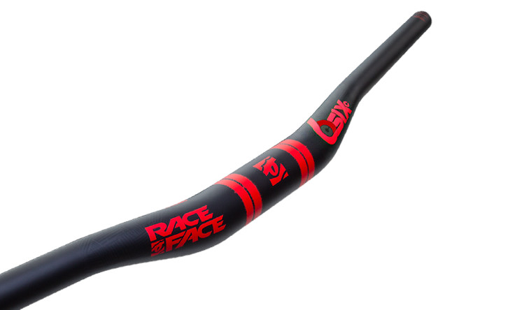 Race Face SIXC 35 Carbon Riser MTB Handlebar 20mm Rise 8 degree sweep 800mm NEW