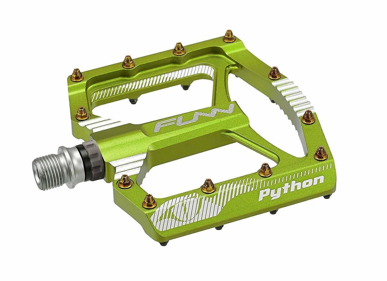 s1600 FUNN Python Flat Pedal Green.jpg?VersionId=MhvKgWm4Wnf.tUhzojvnHGQ 0QR