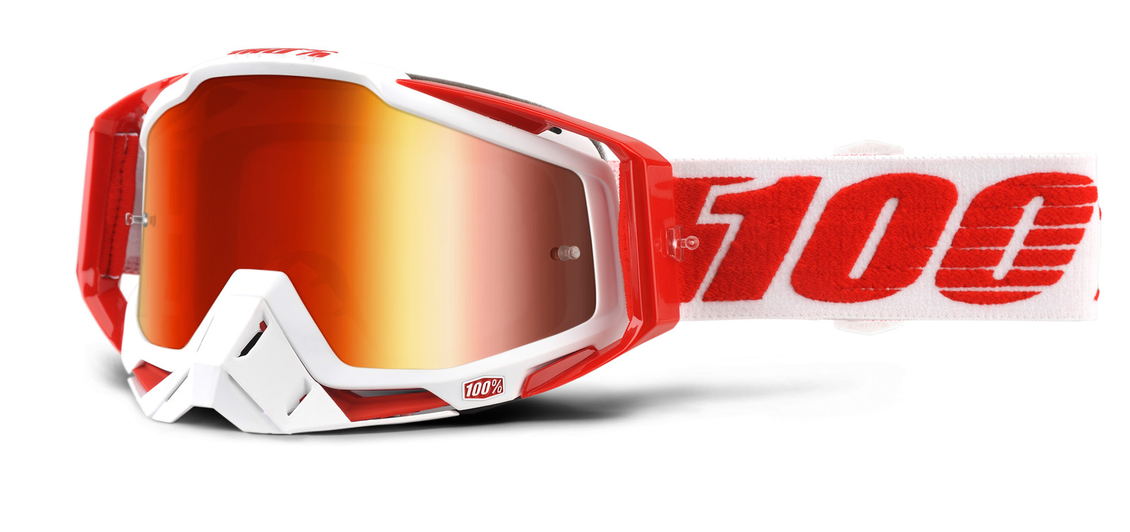 100 goggles white