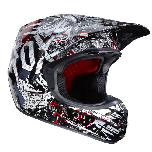 Fox Racing V3 Full Face Helmet - Reviews, Comparisons, Specs