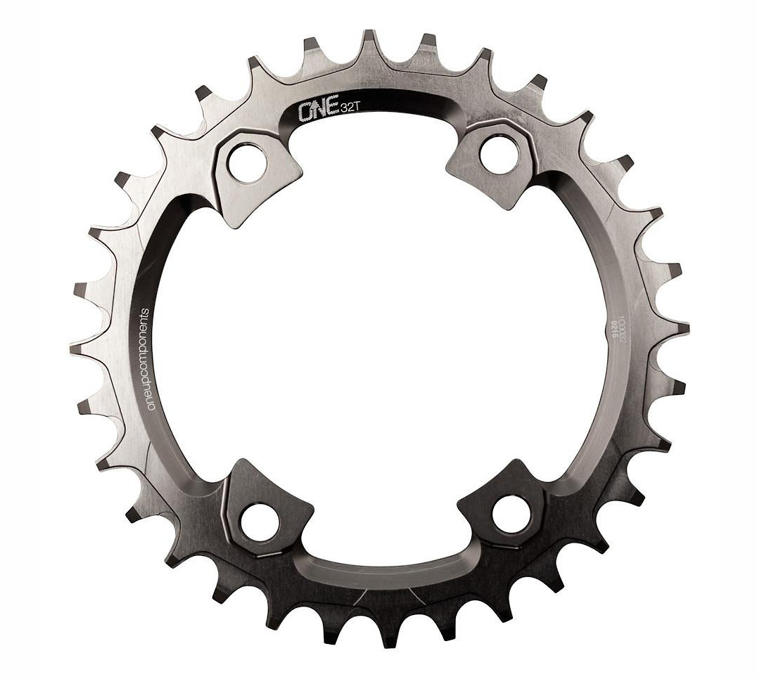 OneUp Components XT M8000 round chainring black 96BCD 30T