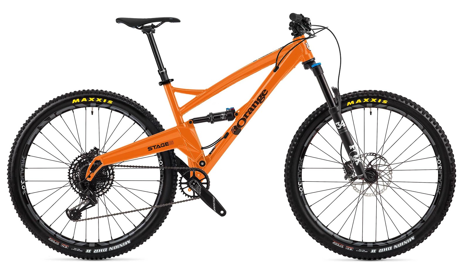 orange bikes wasabi green