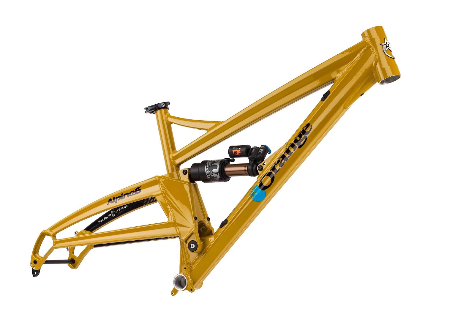 orange alpine frame