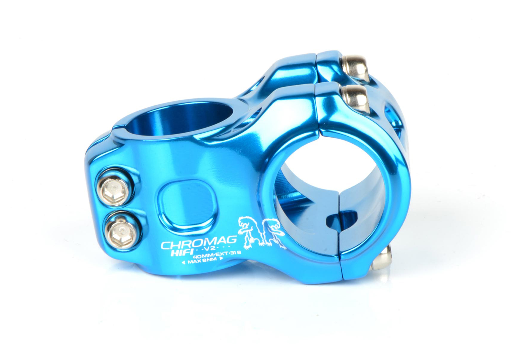 Chromag HIFI V2 STEM(50mm/±0°) 新品未使用 Chromag HiFi V2 Stem (31.8) 0d x 50mm - Black