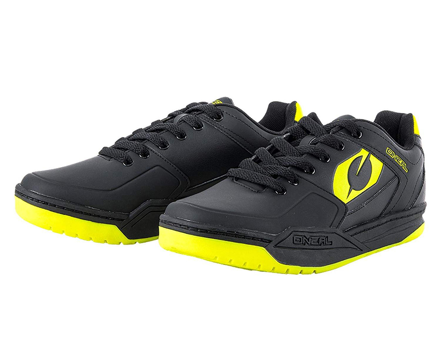 O'Neal Pinned Flat Pedal Mountain Bike Shoe Red/Grey - Foto 3