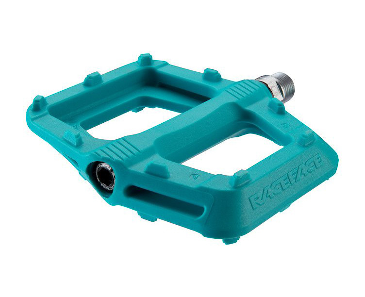 teal bike pedals