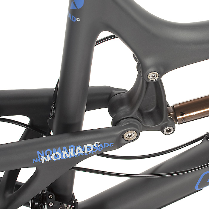 santa cruz nomad frame weight