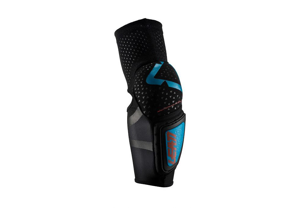 Leatt 3DF Hybrid Elbow Guards-Fuel//Black-S//M