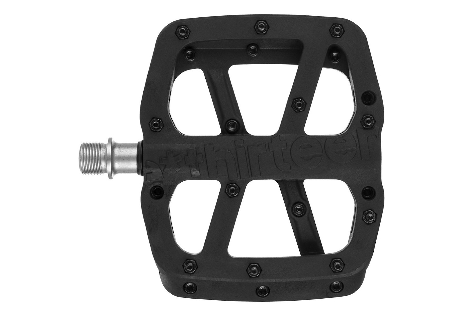 s1600 e thirteen Base Flat Pedal Black