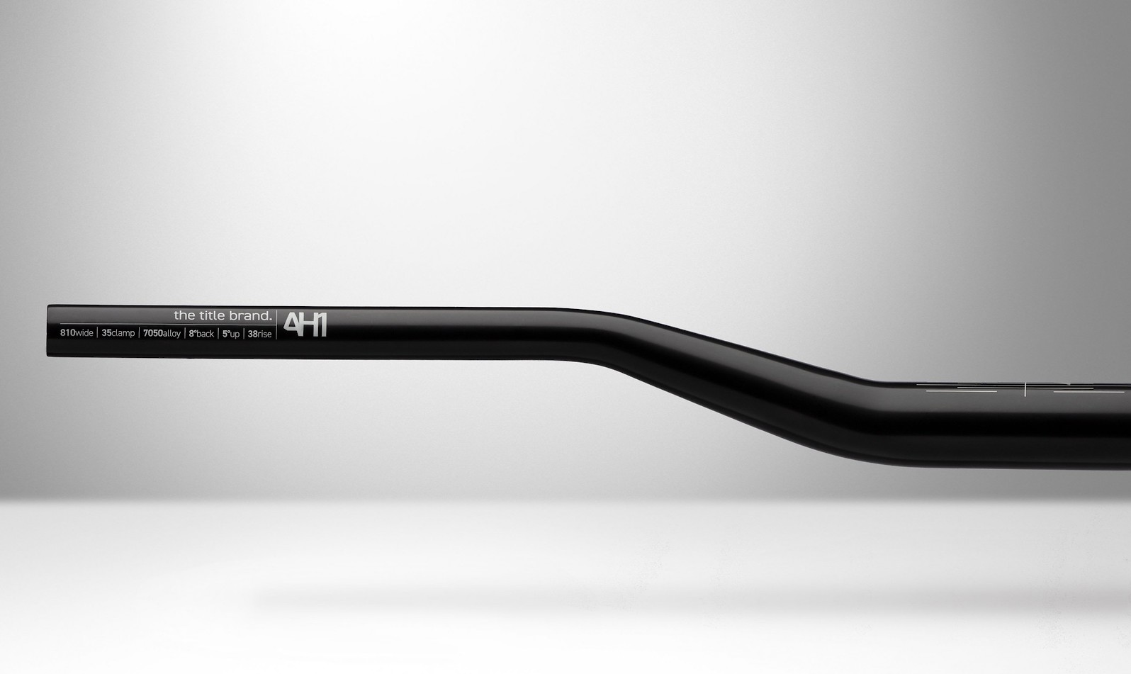 38mm rise handlebar