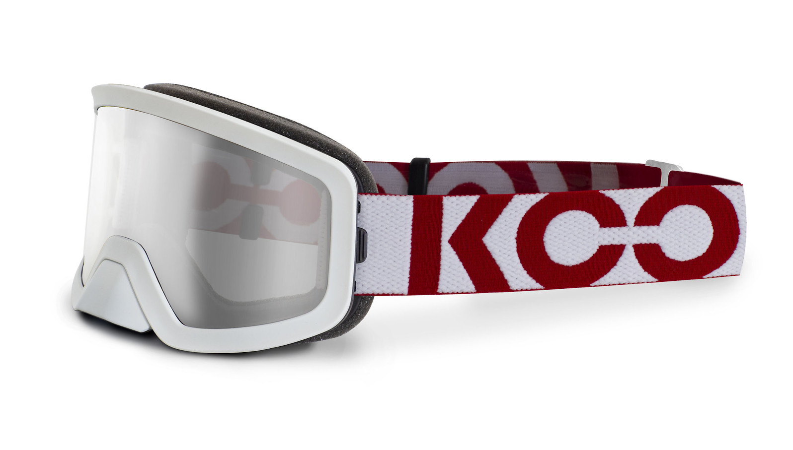 s1600 White red with clear lens