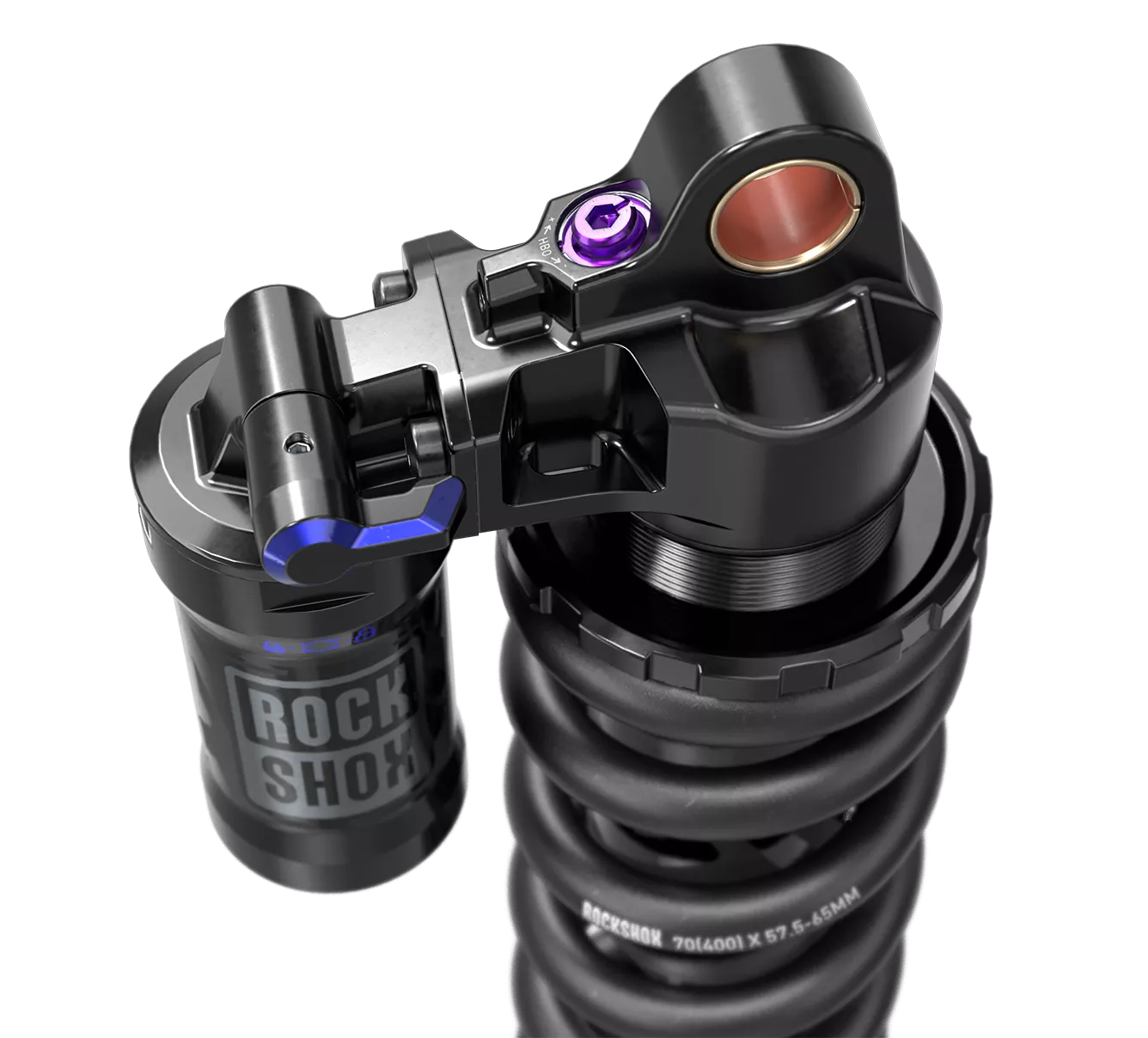 2023⁄24 Rockshox Rear Shock Super Deluxe Select+ 210x55mm RT HBO