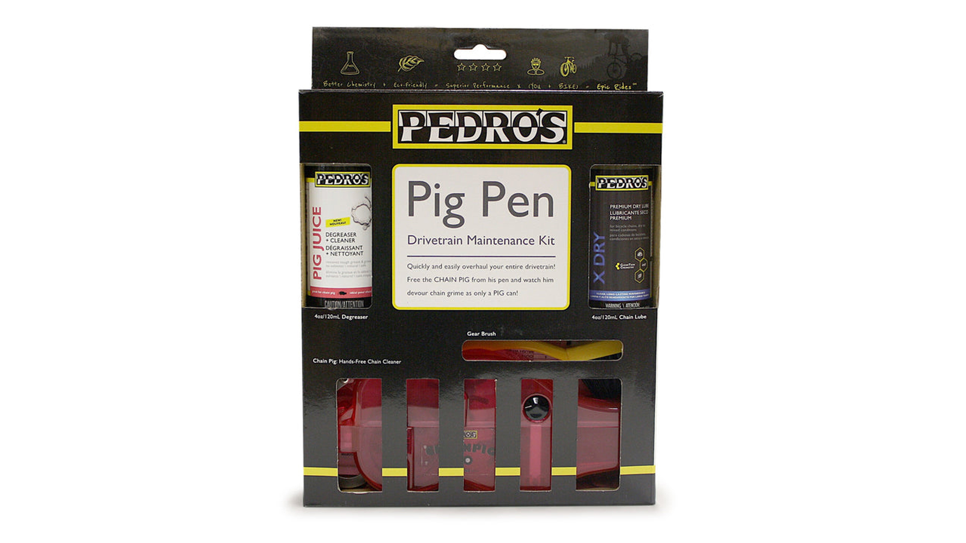 Maintenance Kit Pedro Pig Juice Pedros Cleaning Kit Pedros Pig Pen