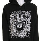 Dragon The Wrath Zip Hoodie Black