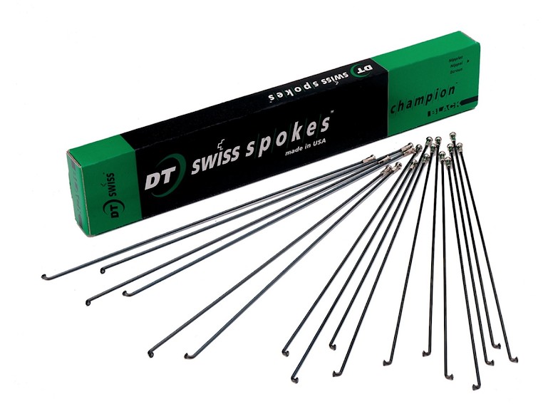 J-bend 248mm DT Swiss Champion Spoke: 2.0mm Box of 100 Silver