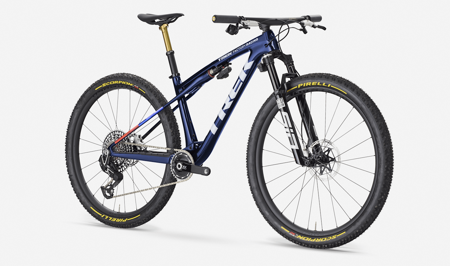 2026 Trek Supercaliber SLR 9.9 XX Flight Attendant Gen 2 Bike