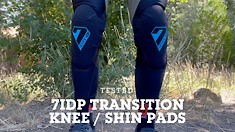 TESTED - 7iDP Transition Knee Shin Pad