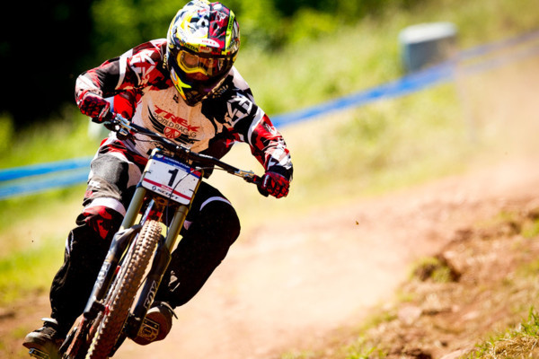 Gwin has had his eyes on the prize all season long, and it paid off big time today. His record may never be broken. - Photo by Sven Martin Gwin has had his eyes on the prize all season long, and it paid off big time today. His record may never be broken. - Photo by Sven Martin