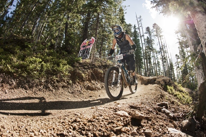 Athletes Tested Their Downhill Mountain Bike Endurance Skills at Red