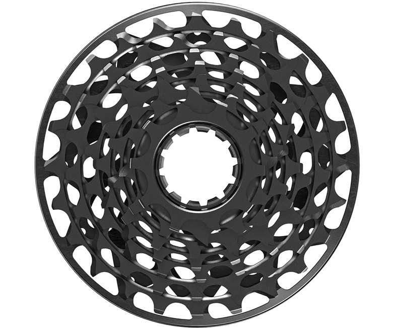 First Look SRAM's 7Speed X01 DH Drivetrain Takes Downhill Gearing to