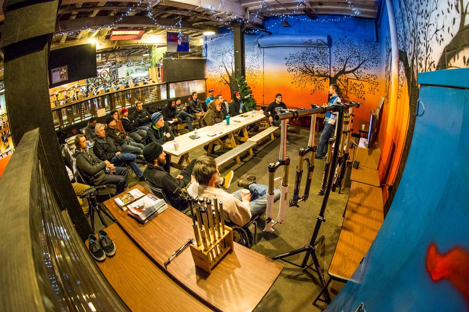 SR SUNTOUR Road Trippin to Rays Indoor Bike Park Mountain Bikes