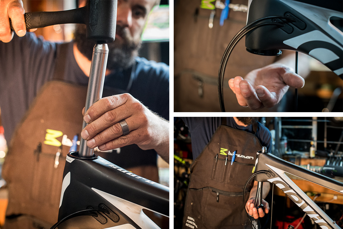 From the Workbench AtHome Headset Installation Mountain Bike