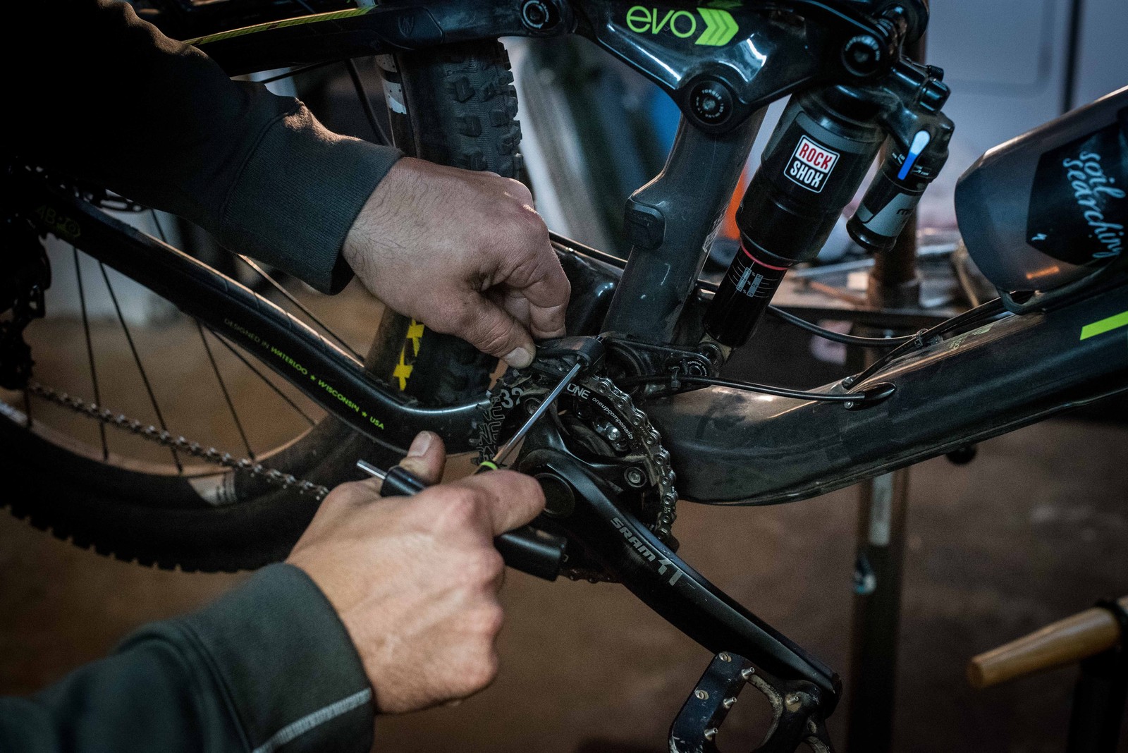 From the Workbench AtHome Bottom Bracket Maintenance Mountain Bike