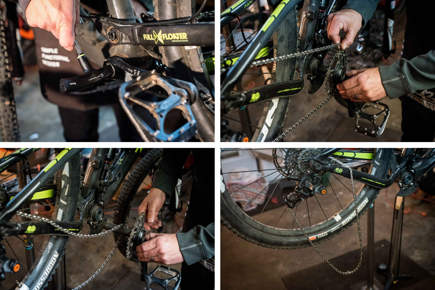 From the Workbench AtHome Bottom Bracket Maintenance Mountain Bike