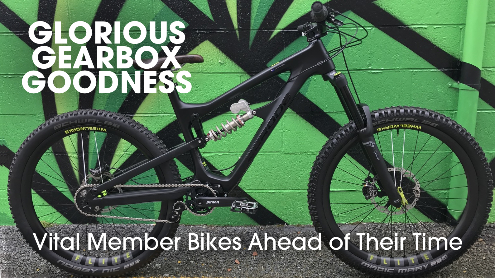 Glorious Gearbox Goodness - Vital Member Bikes Ahead of Their Time