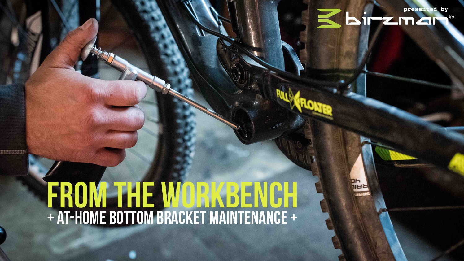 From the Workbench AtHome Bottom Bracket Maintenance Mountain Bike