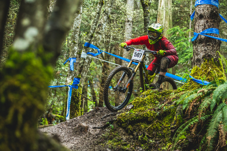 Unphased by the tricky conditions, Britney White was all smiles all weekend. 6th place Elite Women.