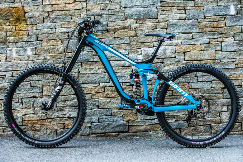 The system sits mostly on the left side of the bike.